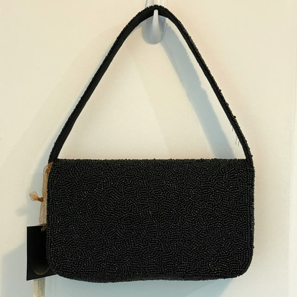 Viral Beaded Dirty Martini Shoulder Bag Purse Made in India NWT - Picture 8 of 9